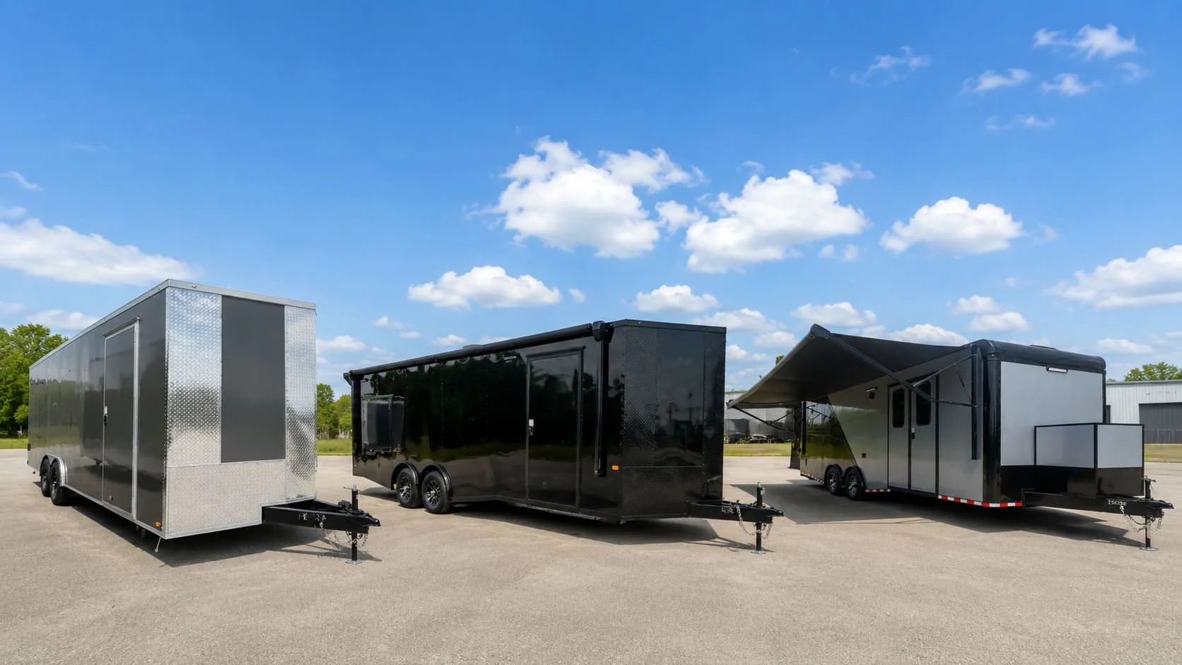 8.5x24 enclosed cargo trailers, car haulers and race trailers for sale in Georgia