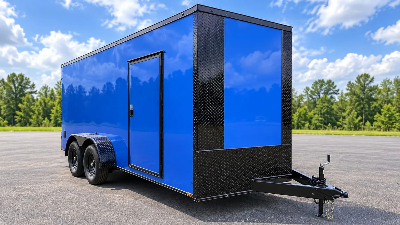 7x14 enclosed trailer for sale in Douglas, Georgia
