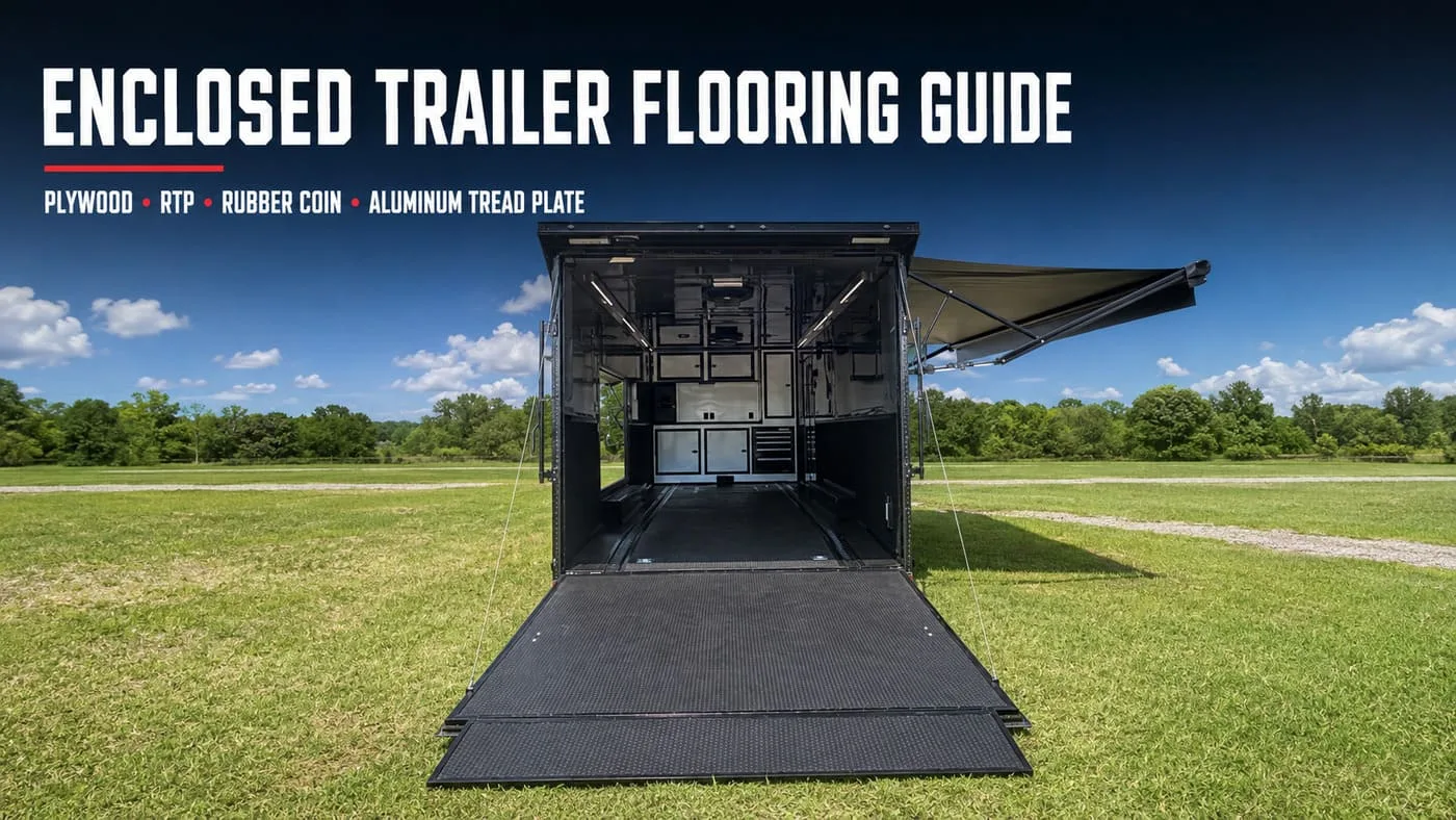 Enclosed trailer flooring guide
